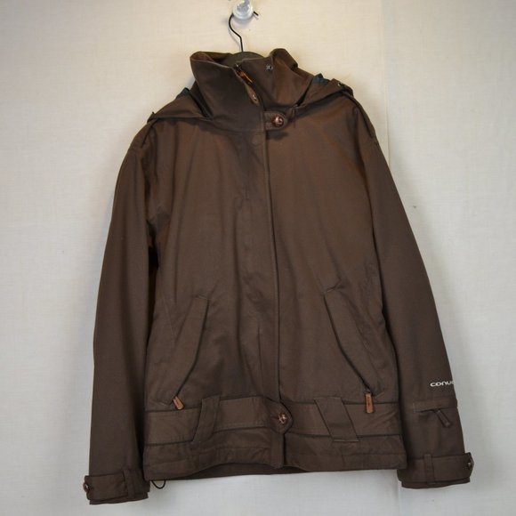 Vintage Columbia Women’s Ski & Snowboard Jacket – Hooded – Brown - Picture 1 of 11